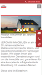 Mobile Screenshot of jeromin-immobilien.de